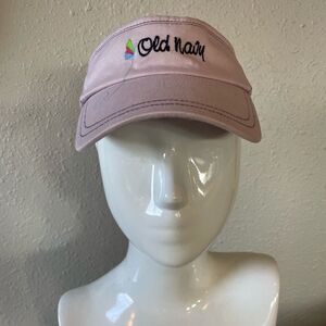 Old Navy Pink Visor Size M/L EUC